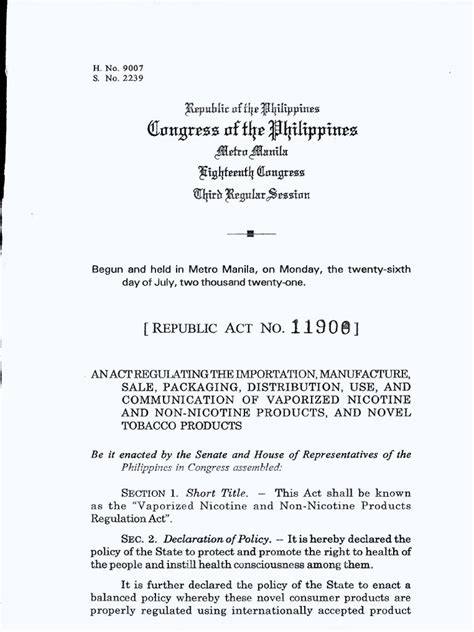 Republic Act No. 11900 .